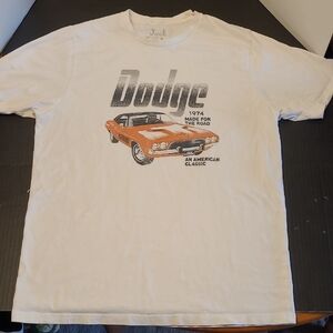 '74 Dodge CHALLENGER Vintage design  White Graphic Tee